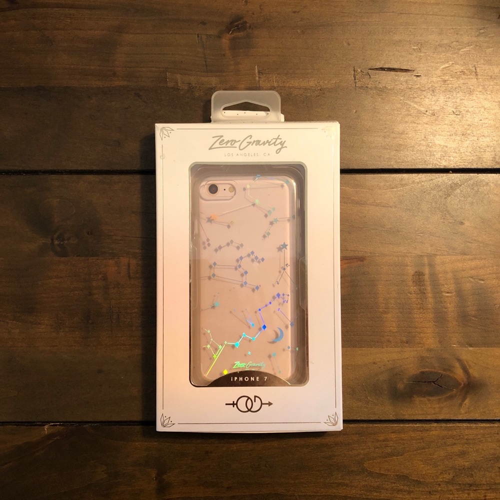 Iridescent Constellation Clear iPhone 7 Case